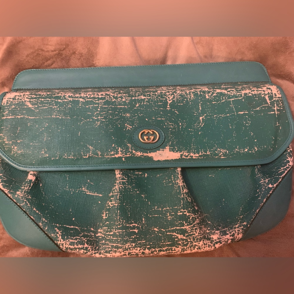 Vintage 70s/80s Gucci Clutch (Needs Restoration)